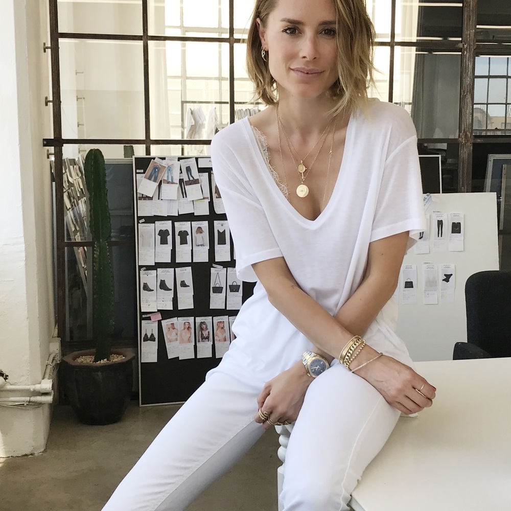 FINAL PRICE - Anine Bing silk tee